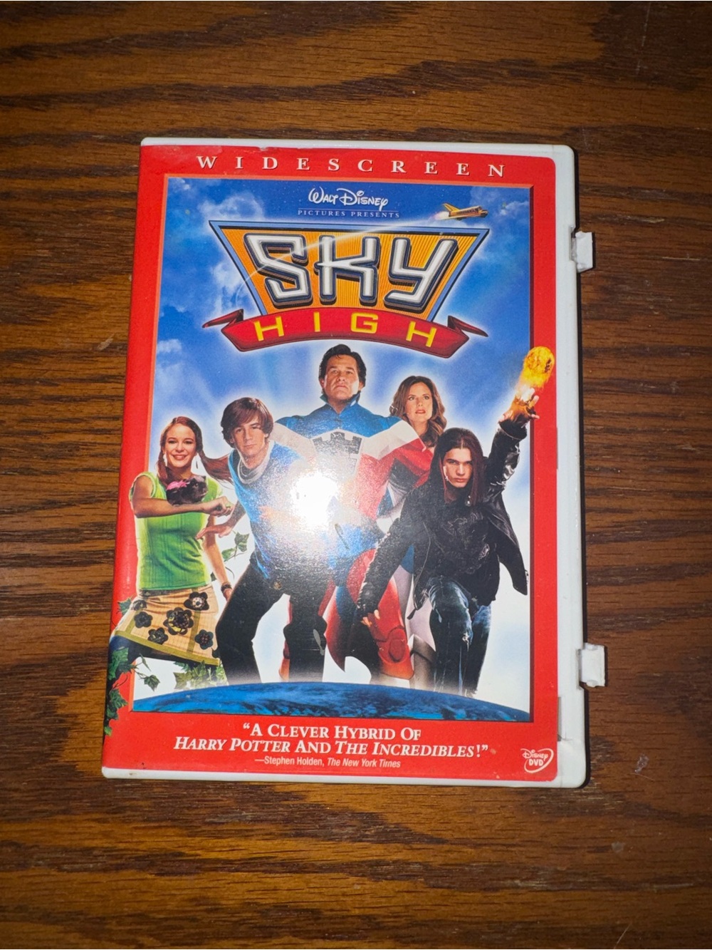 Walt Disney "Sky High" Widescreen DVD - Red & Blue Cover